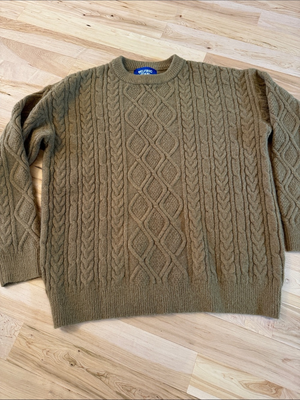 Aelfric Eden cable-knit crewneck sweater-Unisex-M